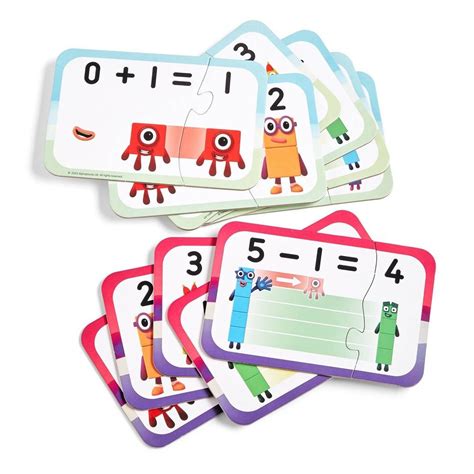 Hand2mind Numberblocks Addition Subtraction Puzzle Set In 2023