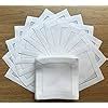 Amazon White Linen Cocktail Napkin 6 X6 A Dozen Cloth Napkin