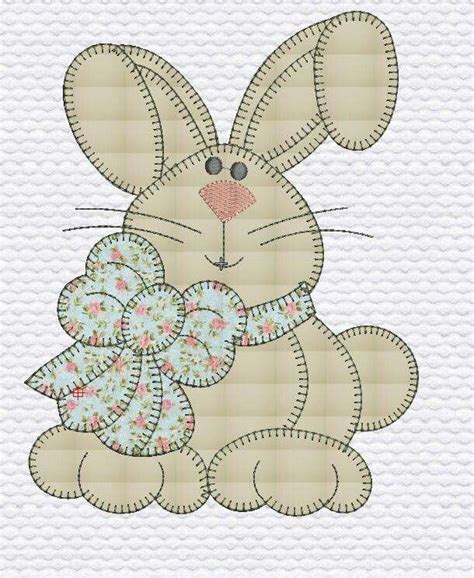 Bunny Applique Cute Bunny Quilt Applique Quilts Farm Quilt