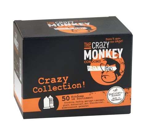 Crazy Monkey Kondome Crazy Collection 50er Box 1 St