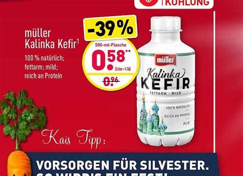 Müller Kalinka Kefir Angebot Bei Aldi Nord