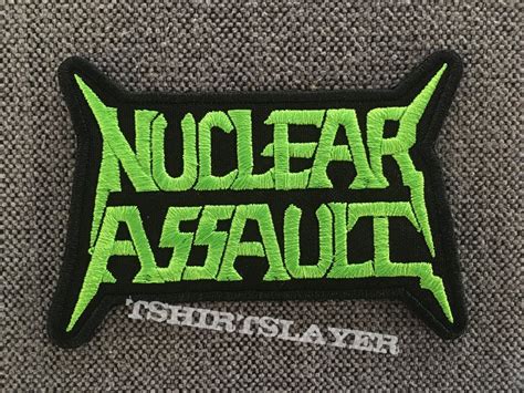 Nuclear Assault, Nuclear Assault Embroidered Logo Patch Patch (ThomasThrash's) | TShirtSlayer