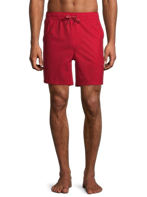 George Mens And Big Mens 7 Spacy Heather Swim Shorts With Jammer Up To Size 5xl