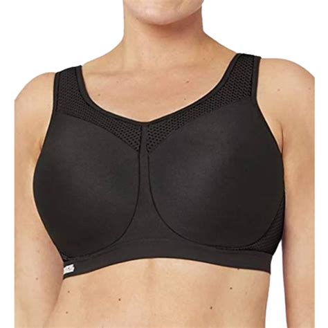 Glamorise High Impact Underwire Sport Bra Black • Price