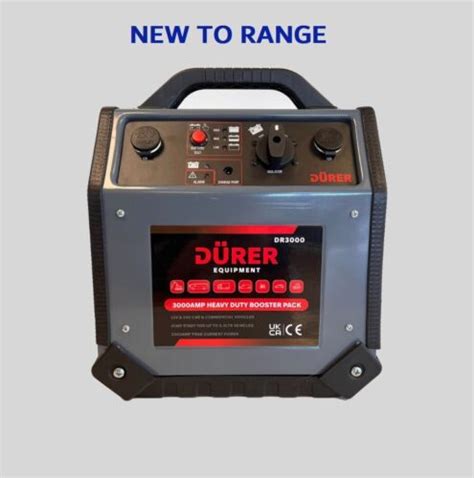 Heavy Duty Car Battery Power Booster Jump Start Starter Rescue Pack ...