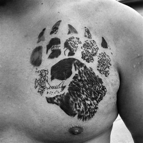 65 Cute Bear Paw Tattoo Designs & Ideas – Get Inspired