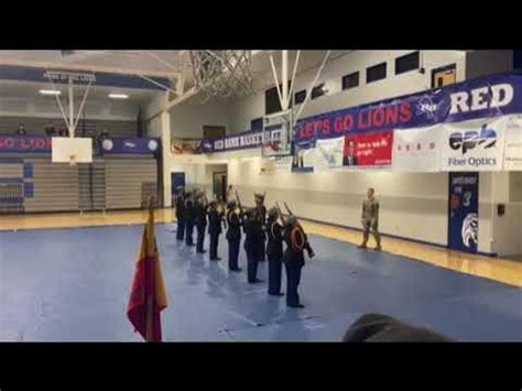 East Ridge HS JROTC Armed Squad IDR at Red Bank's Annual Drill Meet SY