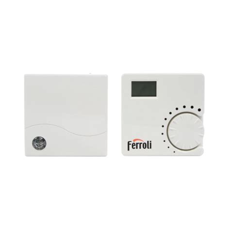 Termostat de ambient FERROLI FER 8RF, wireless, neprogramabil ...