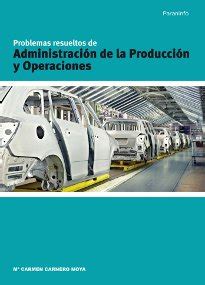 Problemas Resueltos De Administracion De La Produccion Y Operaciones