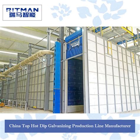 Specialized Street Light Pole Hot Galvanizing Production Line Facility Hot DIP Galvanizing And