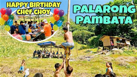 Tatlong Klasing Litson Para Sa Birthday Ni Chef Choy Sobrang Aliw Sa