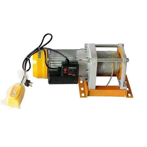 220V 380V 100 Copper Winding Motor 30m 1000kg Electric Winch China