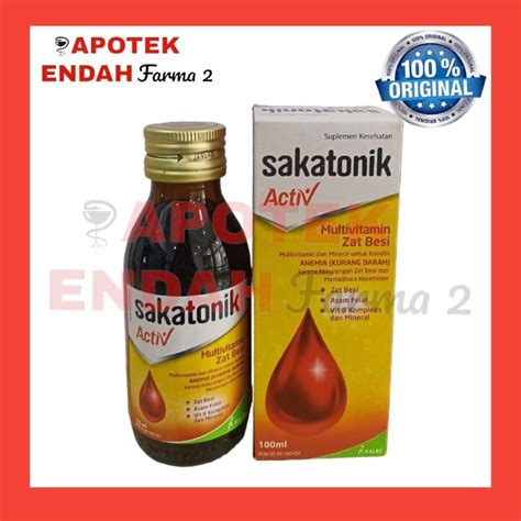 Jual Sakatonik Liver Ml Perbotol Vitamin Zat Besi Shopee Indonesia