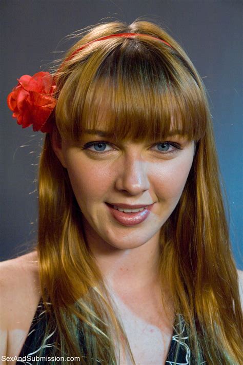 Sexy Redhead Marie McCray Gives A Blowjob While Naked In Rope Bondage CoedCherry