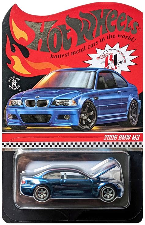 HOT WHEELS RED LINE CLUB 2006 BMW M3 NIEBIESKI RLC 11845064385 Allegro Pl