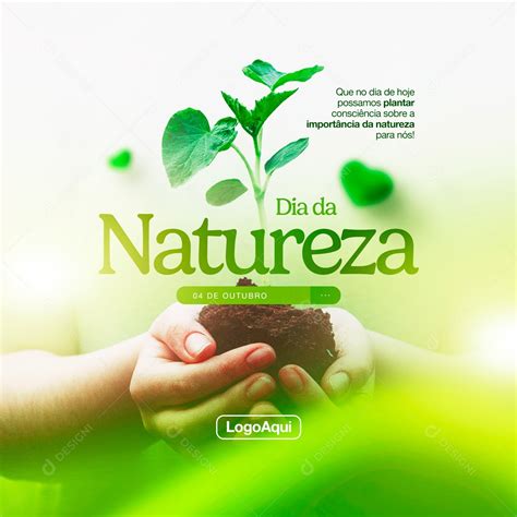 Dia Da Natureza De Outubro Data Comemorativa Social Media Psd