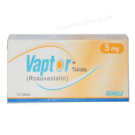 Vaptor 5mg Tablet Chemistdirectpk