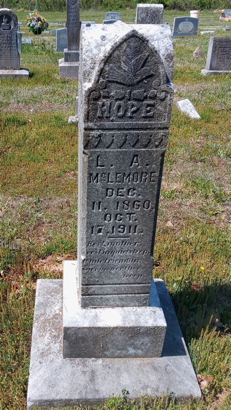 Laura Alice Berry Mclemore 1860 1911 Find A Grave Memorial