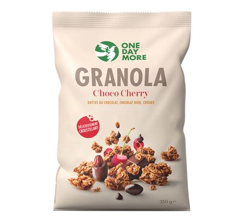 Granola Chocolat Aux Cerises Dattes En Chocolat Chocolat Noir