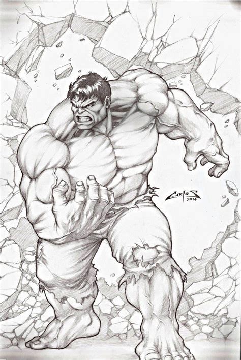 INCREDIBLE HULK !!! by carlosbragaART80 on deviantART | Hulk art, Hulk ...