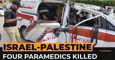 Four Palestine Red Crescent Paramedics Killed in Gaza - JEMS: EMS ...