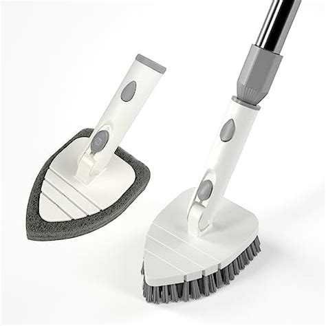 Amazon Tub Tile Scrubber Brush Long Handle In Shower Cleaning