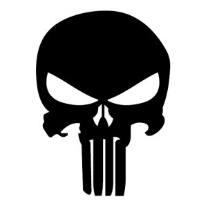 Buy Punisher Skull Logo Vector Eps Png files