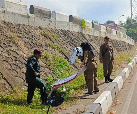 Pemkab Gandeng Satpol Pp Panwaslih Aceh Besar Tertibkan Alat Peraga