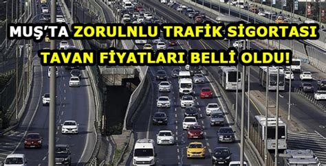 Milyonlarca sürücüyü ilgilendiriyor Muşta zorunlu trafik sigortasında