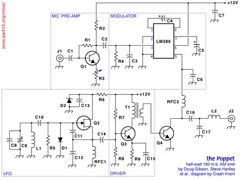 Am Transmitter Circuit Diagram With Explanation