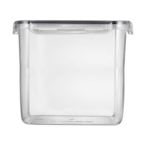 Jeashchat Airtight Food Storage Container Set Clear Plastic Canisters