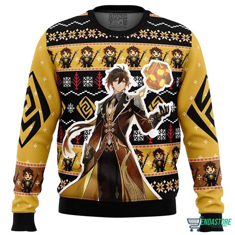 Z Genshin Impact Christmas Sweater - Endastore.com