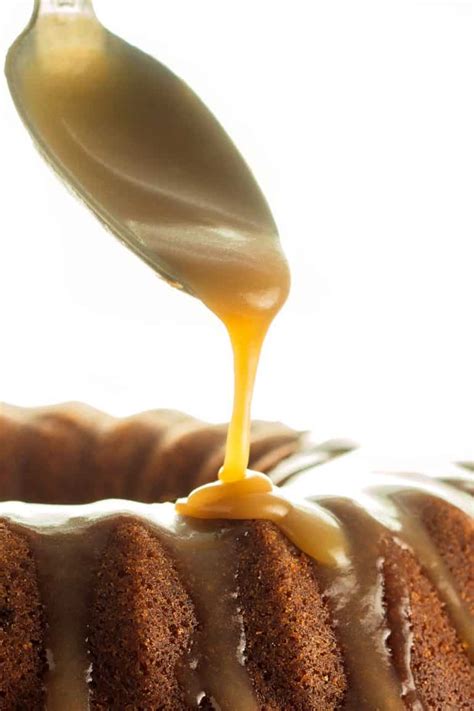 Caramel Icing Glaze Errens Kitchen