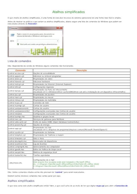 Pdf Atalhos Simplificados Pdf Dokumen Tips