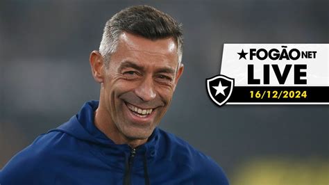 Live Botafogo Projeta Nova Reformula O Pedro Caixinha E Indica