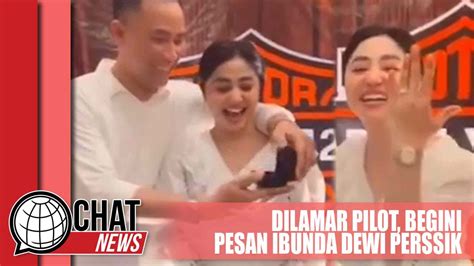 Dilamar Pilot Begini Pesan Ibunda Untuk Dewi Perssik Chatnews Indonesia