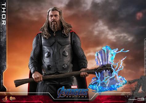 Hot Toys Avengers Endgame MMS557 Thor 1 6th Scale Collectible Figure Figround