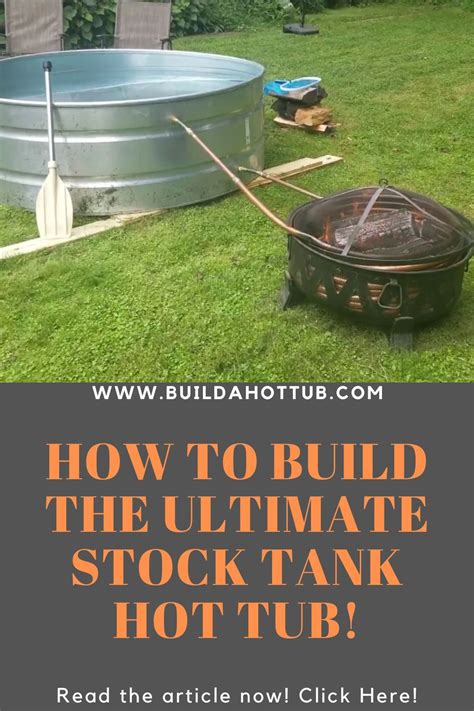 Stock Tank Hot Tub The Ultimate Diyers Build Guide Artofit