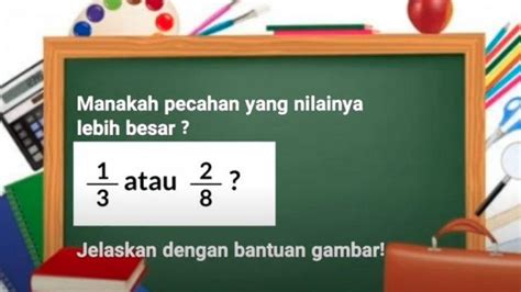 Simbol Pecahan Lebih Besar Dan Lebih Kecil Cara Mudah Membandingkan