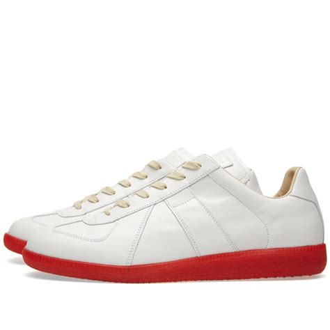 Maison Martin Margiela 22 Red Sole Replica Sneaker White END BE