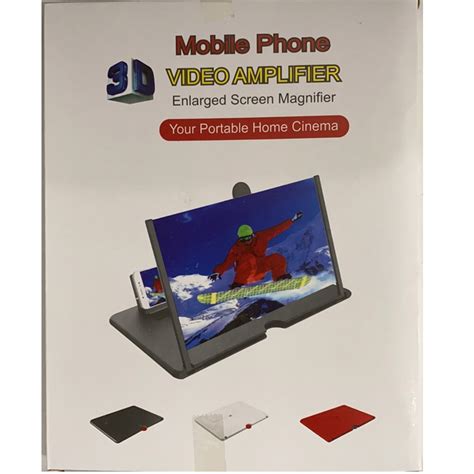 Mobile Phone Video Amplifier Screen Shophere