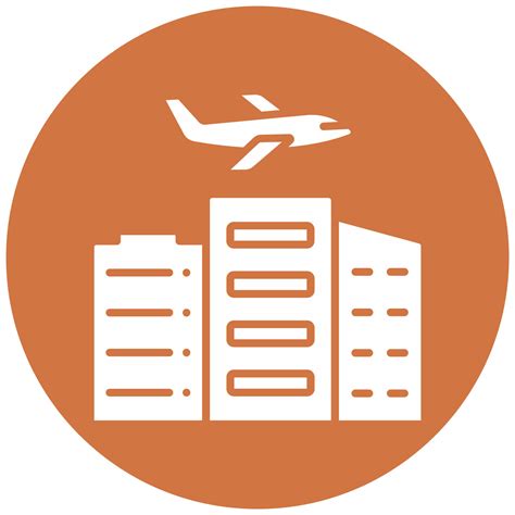 Domestic Flight Vector Icon Style 22199440 Vector Art at Vecteezy