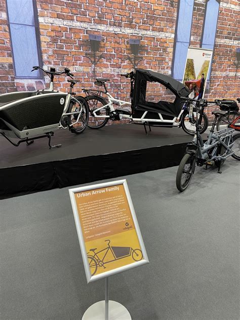 Lastenrad Ausstellung Auf Der ABF Messe Velo Hannover