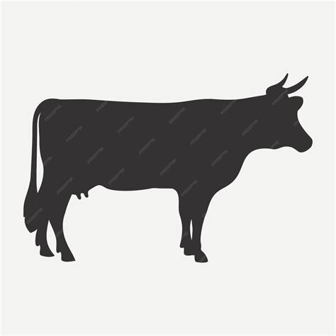 Premium Vector Cow Icon Template For Logo Vector Illustration