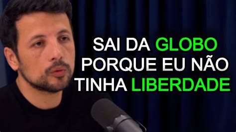 ANDRÉ HERNAN SOBRE TER SAIDO DA GLOBO Flow Sport Club FlowPah Cortes