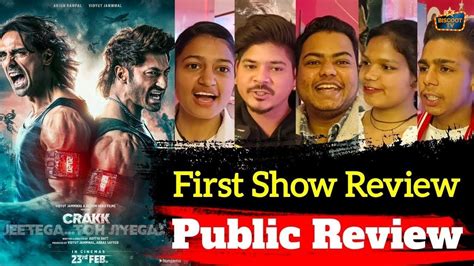 Crakk Movie Public Review Public Reaction Vidyut Jammwal YouTube