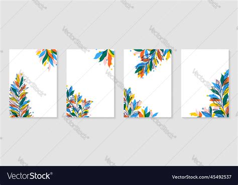 Creative minimalist abstract art background Vector Image