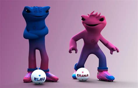 Blau Y Grana Las Nuevas Mascotas Granotas Presentadas En El Ateneo