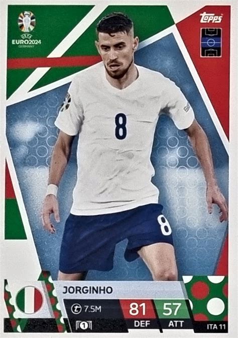 euro  topps match attax ita  jorginho wlochy  allegro