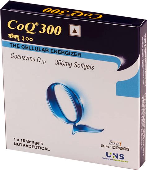 Buy Coq Mg Coenzyme Q Capsules Nutraceutical Health Supplement